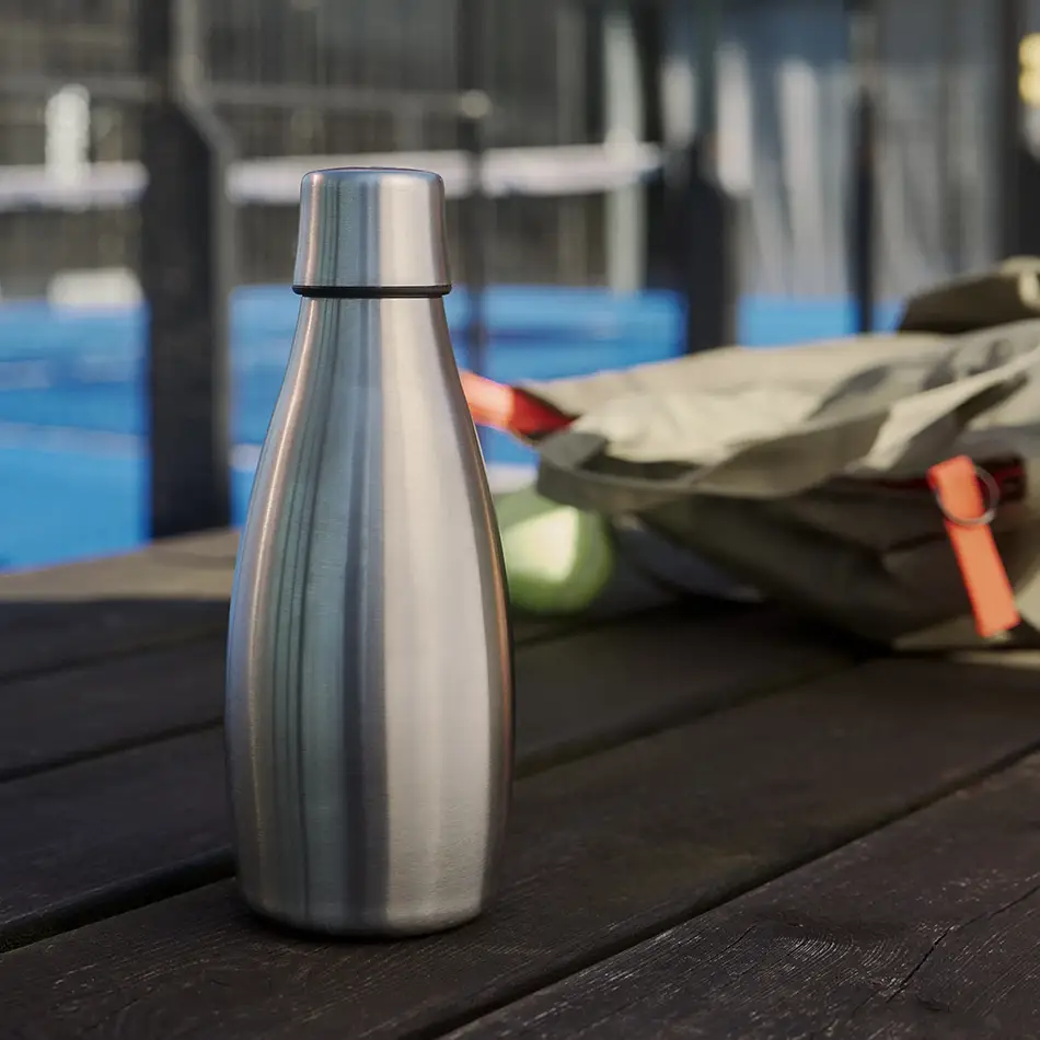 Retap thermosfles brushed steel