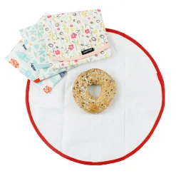 keep leaf sandwichwrap uitgevouwen